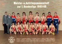 Meister und Aufstiegsmannschaft zur 1. Bundesliga (1985 - 1986) Meister und Aufstiegsmannschaft zur 1. Bundesliga (1985 - 1986)